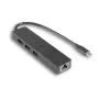 i-tec Advance hub passivo sottile USB-C 3 porte + adattatore Gigabit Ethernet