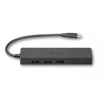 i-tec Advance hub passivo sottile USB-C 3 porte + adattatore Gigabit Ethernet