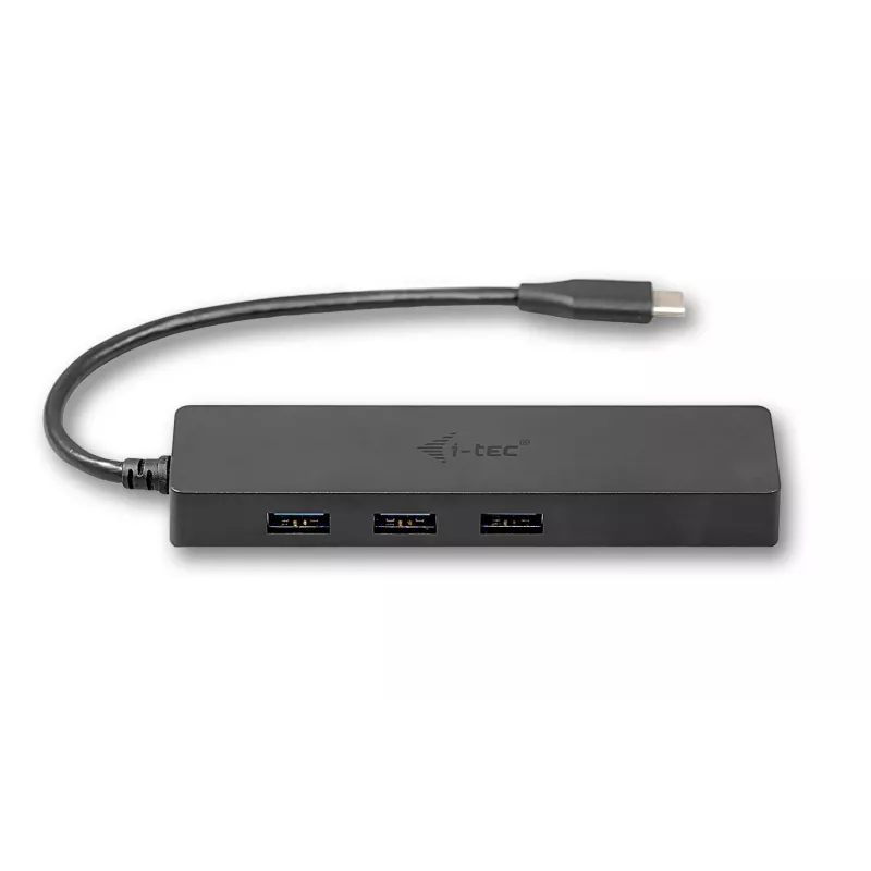 i-tec Advance hub passivo sottile USB-C 3 porte + adattatore Gigabit Ethernet