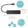 i-tec Advance hub passivo sottile USB-C 3 porte + adattatore Gigabit Ethernet
