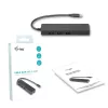 i-tec Advance hub passivo sottile USB-C 3 porte + adattatore Gigabit Ethernet