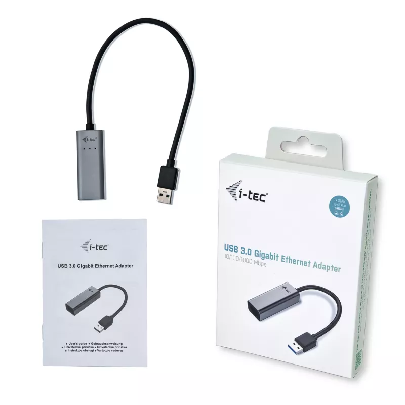 Adattatore Ethernet i-tec Metal USB 3.0 U3METALGLAN