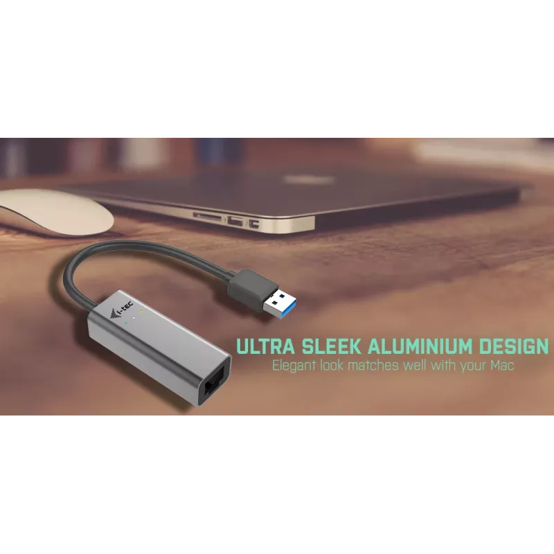 Adattatore Ethernet i-tec Metal USB 3.0 U3METALGLAN
