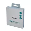 i-tec Metal hub USB-C 3 porte + adattatore Gigabit Ethernet