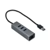 i-tec Metal hub USB 3.0 3 porte + adattatore Gigabit Ethernet