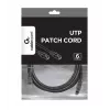 Cavo di rete Gembird PP6U-3M/BK RJ-45 Cat6 3 m nero