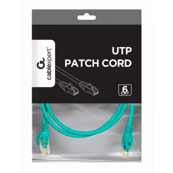 Cavo patch GEMBIRD - CAT6 - UTP - 1 m - verde