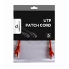 Cavo patch GEMBIRD - CAT6 - UTP - 25 cm - rosso