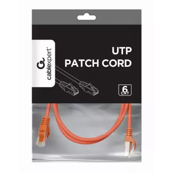 Cavo patch GEMBIRD - CAT6 - UTP - 1 m - rosso