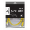 Cavo di rete Gembird PP6U-2M RJ-45 Cat6 2 m giallo