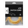 Cavo di rete Gembird PP6U-3M RJ-45 Cat6 3 m giallo