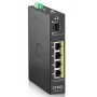 Zyxel RGS100-5P unmanaged L2 Gigabit Ethernet (10/100/1000) Power over Ethernet (PoE) nero