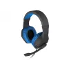 GENESIS Argon 200 headset cuffie gaming con cavo nero, blu
