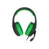 GENESIS Argon 200 headset cuffie gaming con cavo nero, verde