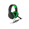 GENESIS Argon 200 headset cuffie gaming con cavo nero, verde
