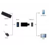 Adattatore grafico USB Gembird A-USB3-CMAF-01 — USB Type-C a USB (USB 2.0 / 3.2 Gen 1), compatto nero