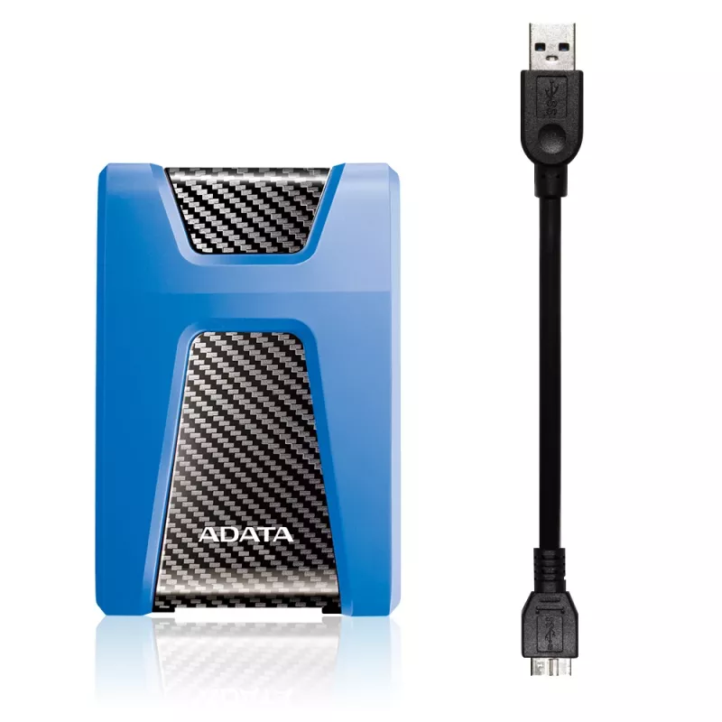 ADATA HD650 disco rigido esterno 1 TB 2,5 pollici Micro-USB B 3.2 Gen 1 (3.1 Gen 1) blu