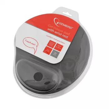 Tappetino per mouse GEMBIRD con poggiapolsi in gel grigio