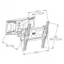 Supporto da parete ART RAMT AR-77 supporto/stand per TV