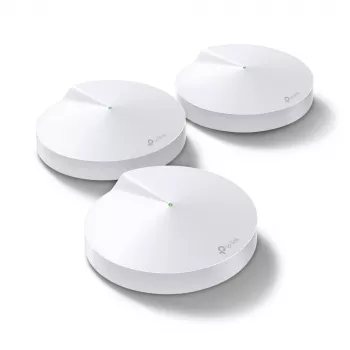 TP-Link AC1300 Deco Whole Home Mesh Wi-Fi System, confezione da 3, bianco, interno, sistema Mesh, dual band (2,4 GHz / 5 GHz), Wi-Fi 5 (802.11ac), 1300 Mbit/s