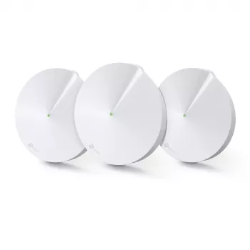 TP-Link AC1300 Deco Whole Home Mesh Wi-Fi System, confezione da 3, bianco, interno, sistema Mesh, dual band (2,4 GHz / 5 GHz), Wi-Fi 5 (802.11ac), 1300 Mbit/s