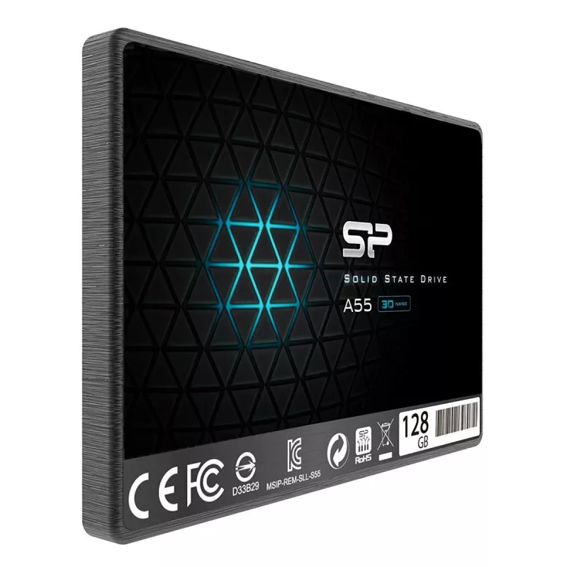 SILICON POWER SSD - A55 - 128GB - 2,5 pollici - SATA III Slc