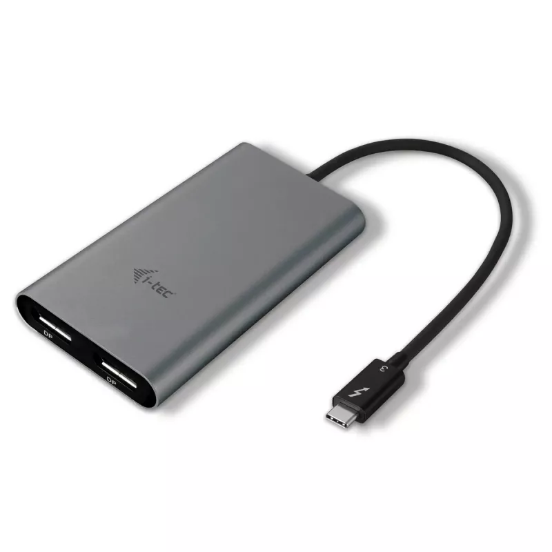 i-tec Thunderbolt 3 Dual DP adattatore video USB Type-C DisplayPort 1.2a