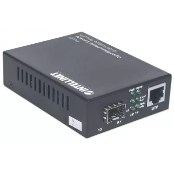 Intellinet convertitore media Gigabit Ethernet to SFP, 10/100/1000Base-Tx a slot SFP, vuoto