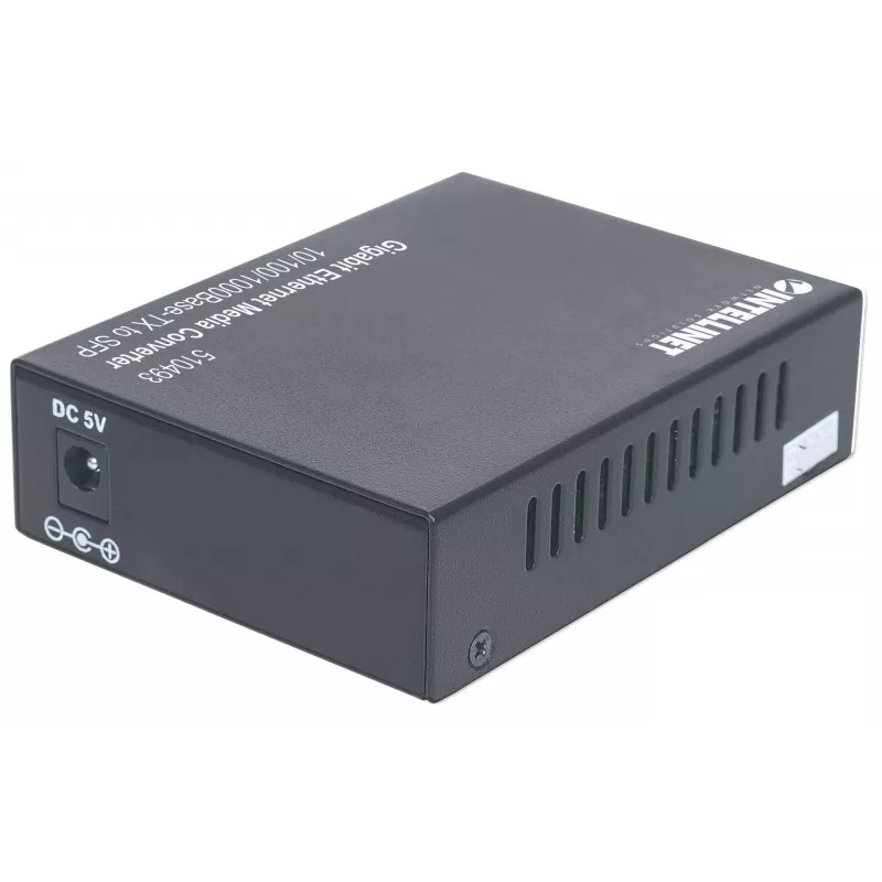 Intellinet convertitore media Gigabit Ethernet to SFP, 10/100/1000Base-Tx a slot SFP, vuoto