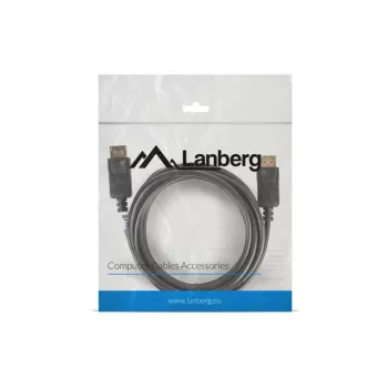 LANBERG cavo DisplayPort 3 m nero