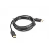LANBERG cavo DisplayPort 3 m nero