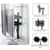 Stand da scrivania Techly per 2 monitor 13-27
