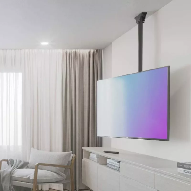 Supporto telescopico a soffitto universale Techly per TV LED LCD 32-55