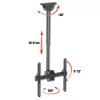 Supporto telescopico a soffitto universale Techly per TV LED LCD 32-55