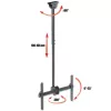 Supporto telescopico lungo a soffitto Techly per TV LED LCD 37-70