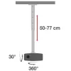 Prolunga a soffitto per proiettore Techly 500-770 mm bianco ICA-PM 104MW