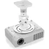 Supporto universale a soffitto per proiettore Techly bianco ICA-PM 100WH