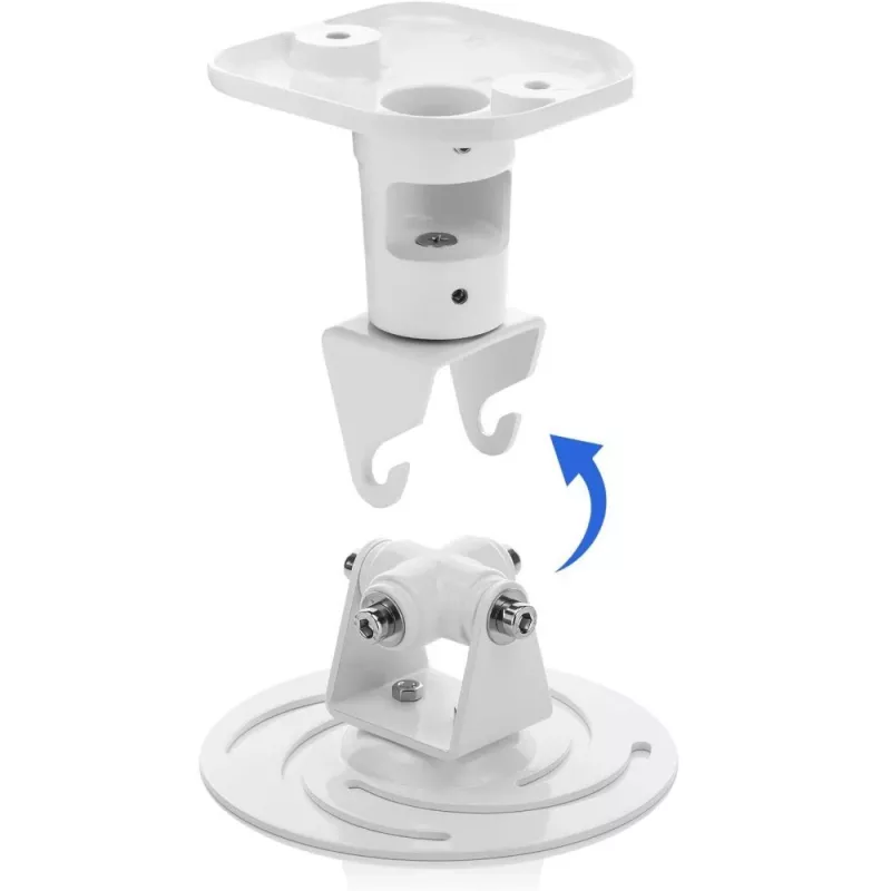 Supporto universale a soffitto per proiettore Techly bianco ICA-PM 100WH