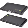 Techly IDATA HDMI-4K4 splitter HDMI 1x4, 4K x 2K (3840 x 2160), 3D, 36 bit, nero