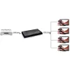 Techly IDATA HDMI-4K4 splitter HDMI 1x4, 4K x 2K (3840 x 2160), 3D, 36 bit, nero