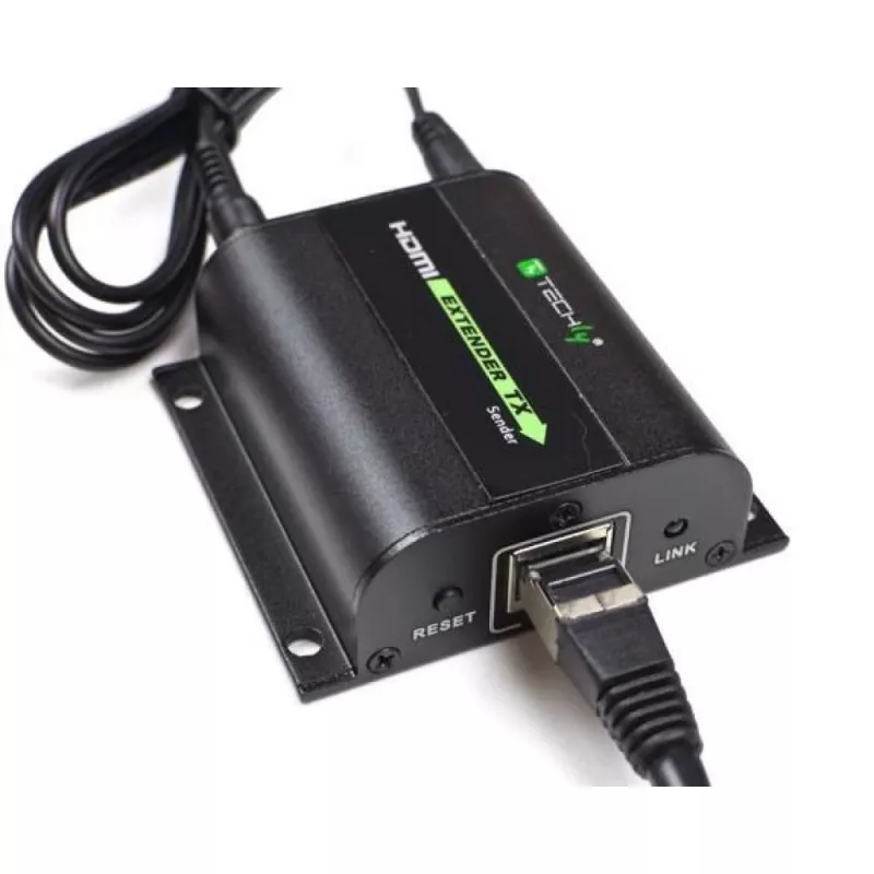 Extender HDMI Techly Full HD su cavo Cat.5E / 6 / 6A / 7 max. 60 m autoregolato IDATA EXT-E70I