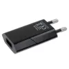 Caricabatterie compatto Techly USB 1A spina europea nero