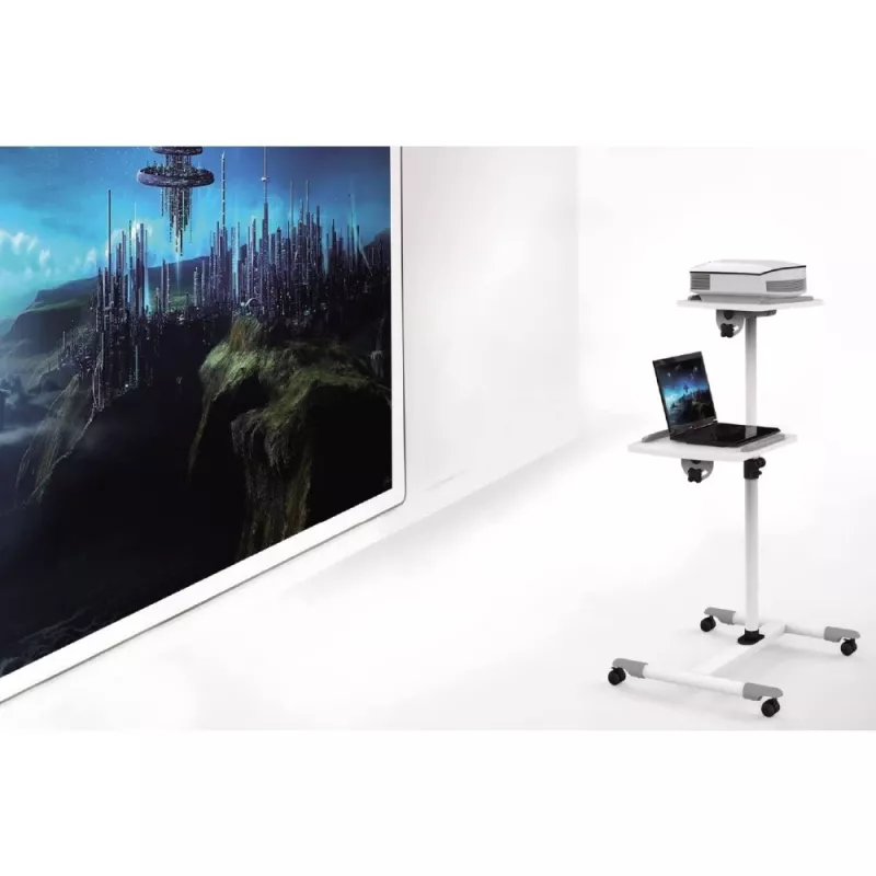 Carrello universale Techly per notebook / proiettore, bianco ICA-TB TPM-6