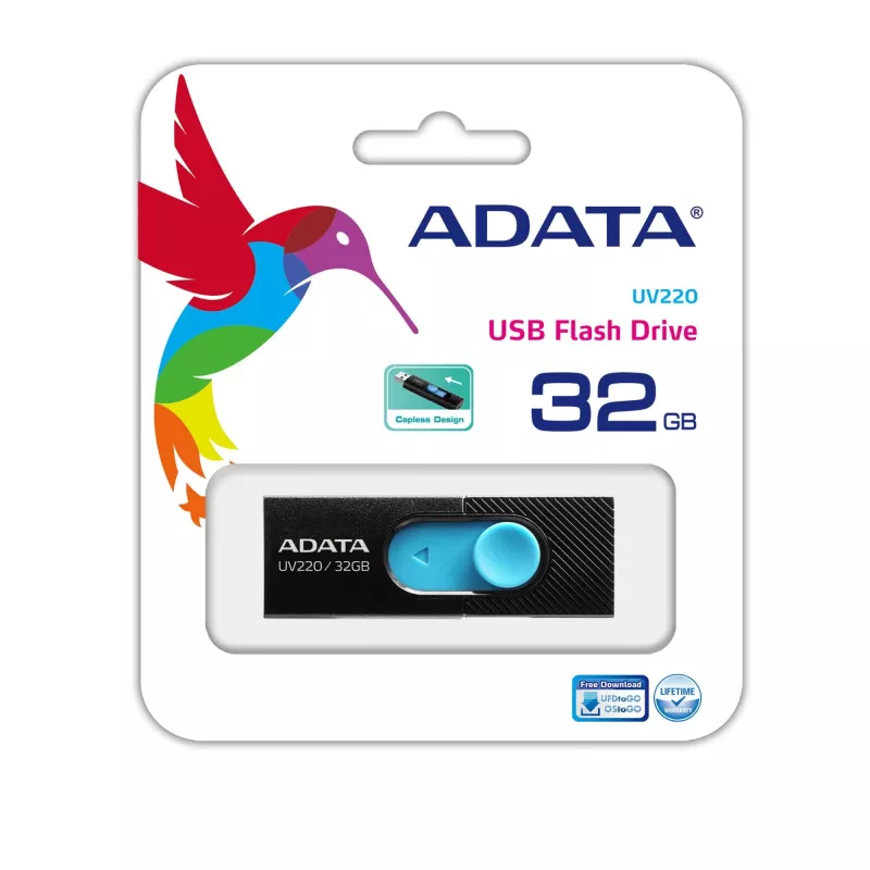 Chiavetta USB ADATA UV220 32 GB USB Type-A 2.0 nero, blu