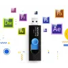 Chiavetta USB ADATA UV320 128 GB USB Type-A 3.2 Gen 1 (3.1 Gen 1) nero, blu