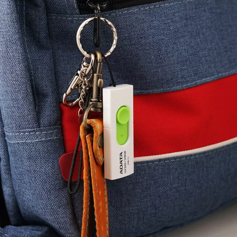 Chiavetta USB ADATA UV320 128 GB USB Type-A 3.2 Gen 1 (3.1 Gen 1) verde, bianco