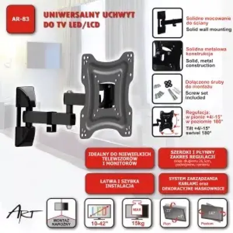 Supporto a parete ART RAMT AR-83