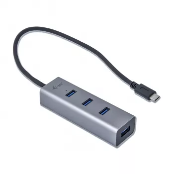 Hub USB-C i-tec Metal 4 porte