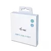 Hub USB-C i-tec Metal 4 porte