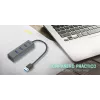 Hub USB i-tec Metal USB 3.0 HUB 4 porte